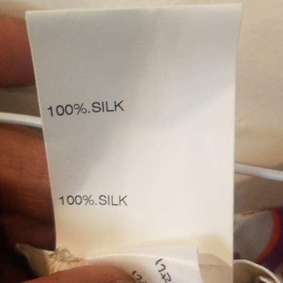 Chole silk blouse size T 40/ 8 - Picture 7 of 7